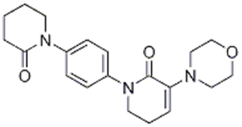 5,6-Dihydro-3-(4-morpholinyl)-1-[4-(2-oxo-1-piperidinyl)phenyl]-2(1H)-pyridinone CAS 545445-44-1 