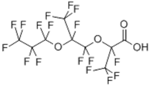 Perfluoro-2,5-dimethyl-3,6-dioxanonanoic acid CAS 13252-14-7