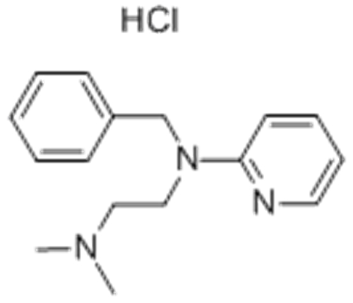 TRIPELENNAMINE HYDROCHLORIDE CAS 154-69-8