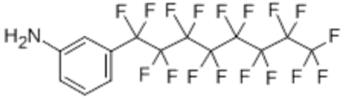 Benzenamine,3-(1,1,2,2,3,3,4,4,5,5,6,6,7,7,8,8,8-heptadecafluorooctyl)- CAS 119489-67-7