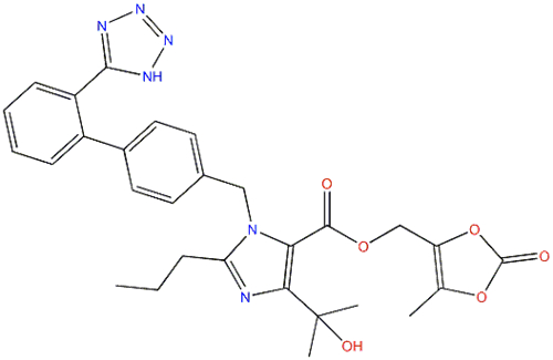 Olmesartan medoxomil CAS 144689-63-4