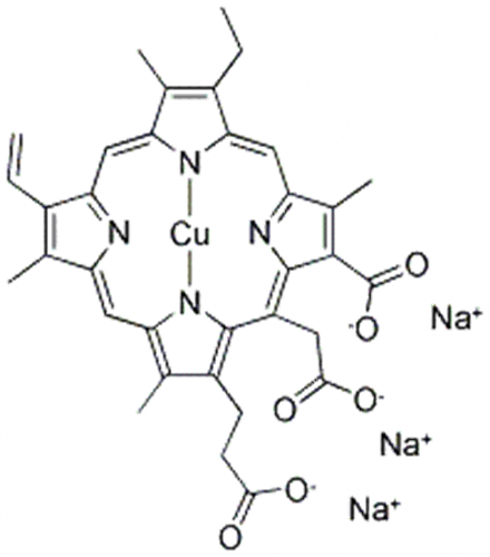 Sodium copper chlorophyllin CAS 28302-36-5