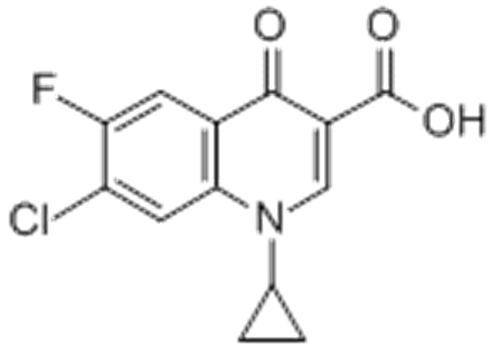 7-Chloro-1-cyclopropyl-6-fluoro-1,4-dihydro-4-oxoquinoline-3-carboxylic acid CAS 86393-33-1