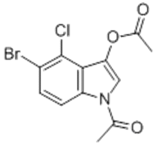 1-Acetyl-5-bromo-4-chloro-1H-indol-3-yl acetate CAS 3030-06-6