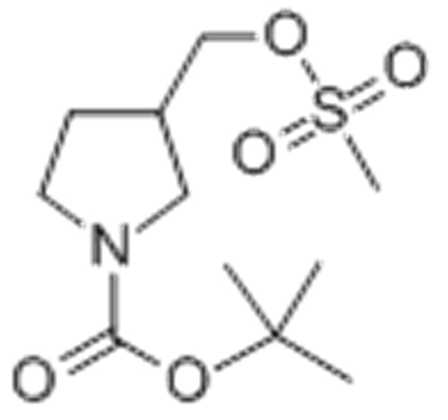 3-METHANESULFONYLOXYMETHYL-PYRROLIDINE-1-CARBOXYLIC ACID TERT BUTYL ESTER CAS 141699-56-1