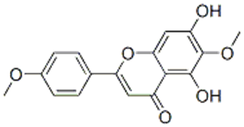 4H-1-Benzopyran-4-one,5,7-dihydroxy-6-methoxy-2-(4-methoxyphenyl)- CAS 520-12-7