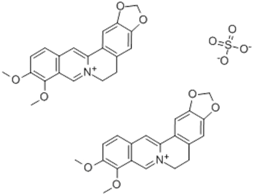 BERBERINE SULFATE TRIHYDRATE CAS 316-41-6