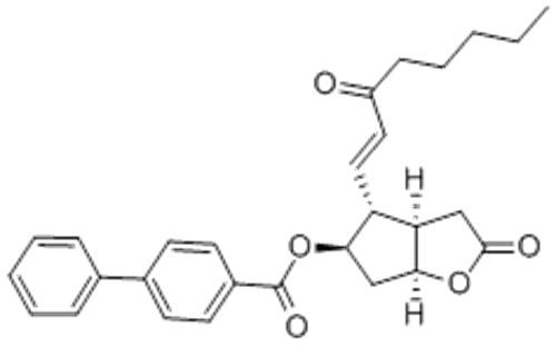 [1,1'-Biphenyl]-4-carboxylic acid (3aR,4R,5R,6aS)-hexahydro-2-oxo-4-[(1E)-3-oxo-1-octenyl]-2H-cyclopenta[b]furan-5-yl ester CAS 31753-00-1