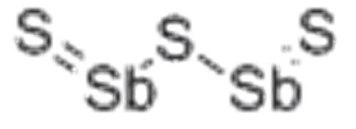 ANTIMONY(III) SULFIDE CAS 1345-04-6