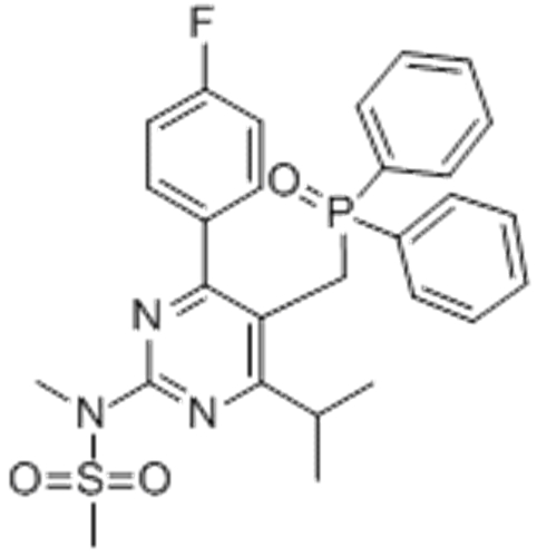 N-[5-(Diphenylphosphinoylmethyl)-4-(4-fluorophenyl)-6-isopropylpyrimidin-2-yl]-N-methylmethanesulfonamide CAS 289042-10-0