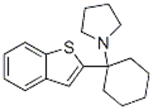 Pyrrolidine,1-(1-benzo[b]thien-2-ylcyclohexyl)- CAS 147299-15-8