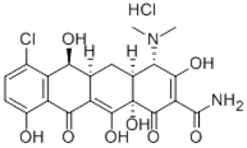 2-Naphthacenecarboxamide,7-chloro-4-(dimethylamino)-1,4,4a,5,5a,6,11,12a-octahydro-3,6,10,12,12a-pentahydroxy-1,11-dioxo-,hydrochloride (1:1),( 57366009, 57187877,4S,4aS,5aS,6S,12aS)- CAS 64-73-3