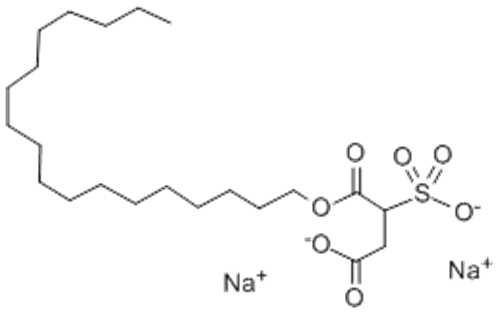 Butanoic acid, 4-(octadecylamino)-4-oxo-2-sulfo-, sodium salt CAS 14481-60-8