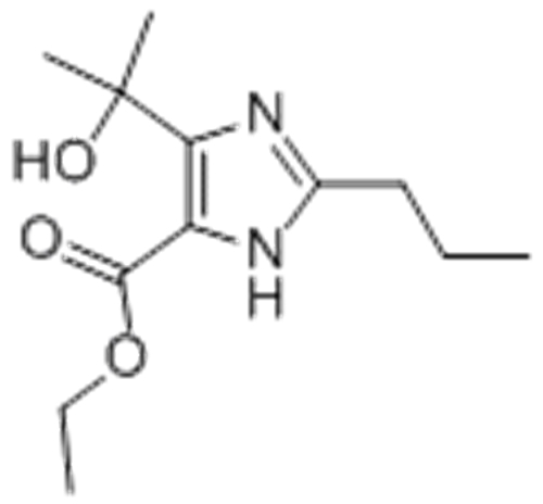 1H-Imidazole-5-carboxylicacid, 4-(1-hydroxy-1-methylethyl)-2-propyl-, ethyl ester CAS 144689-93-0 