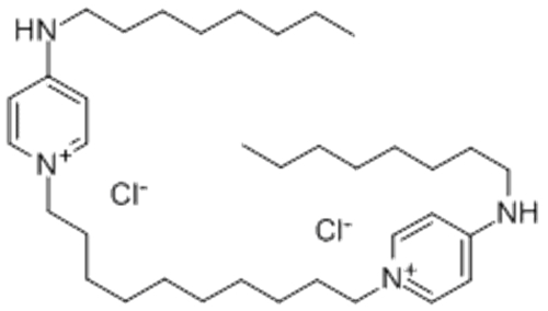 N,N'-(decane-1,10-diyldi-1(4H)-pyridyl-4-ylidene)bis(octylammonium) dichloride CAS 70775-75-6