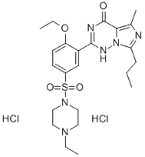 Vardenafil hydrochloride trihydrate CAS 224785-90-4