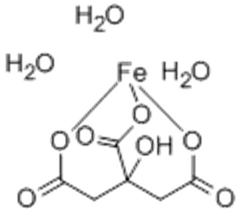 1,2,3-Propanetricarboxylicacid, 2-hydroxy-, iron(3+) salt, hydrate  CAS 17217-76-4