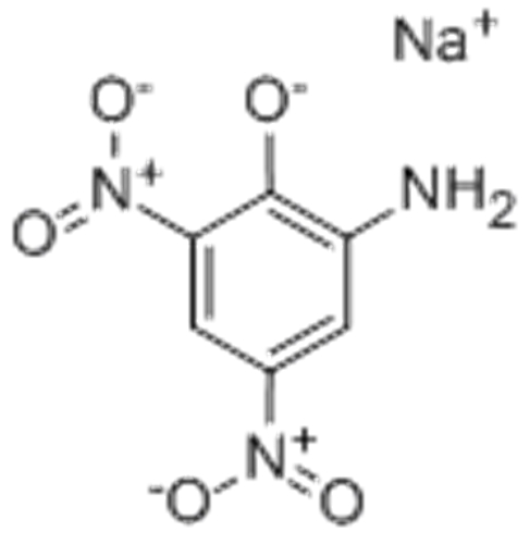 Phenol,2-amino-4,6-dinitro-, sodium salt (1:1) CAS 831-52-7